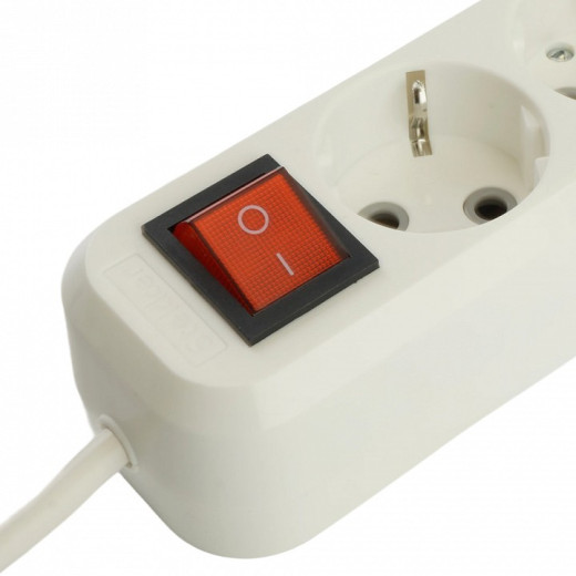 Удлинитель с выключателем Stekker Home 50140