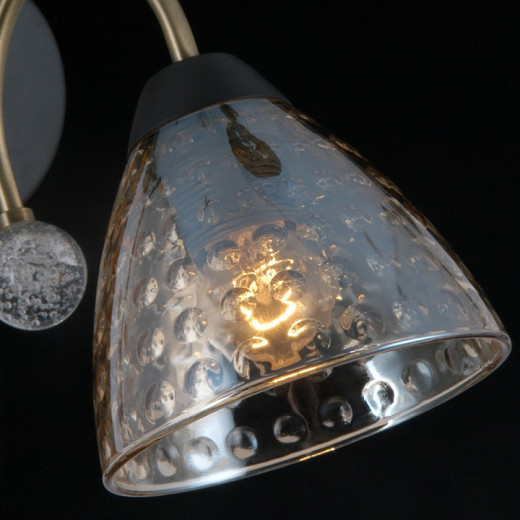 Люстра на штанге ILLUMICO  IL0230-5CSQ-29 BK AB