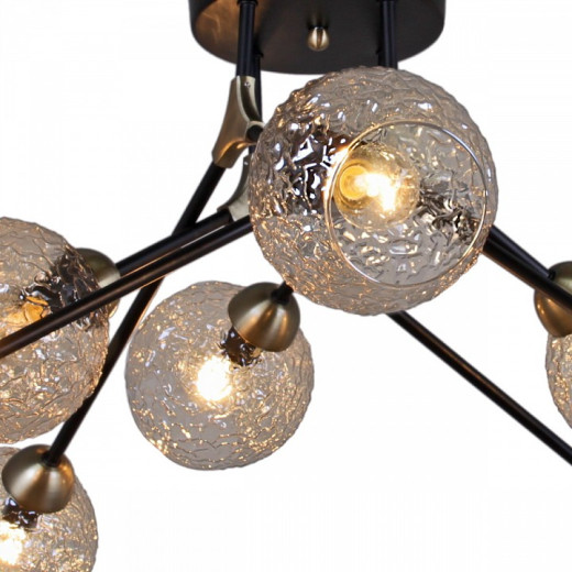 Потолочная люстра ILLUMICO  IL0264-8CSQ-79 BK AB