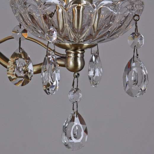 Подвесная люстра ILLUMICO CASTOR IL0265-5PSQ-24 AB CASTOR