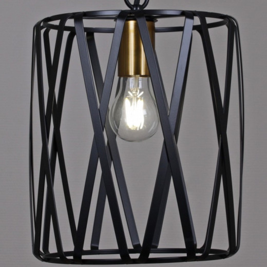 Подвесной светильник ILLUMICO  IL1023-1PB-05 BK GD