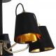 Люстра на штанге ILLUMICO  IL6120-5COU-79 BK GD