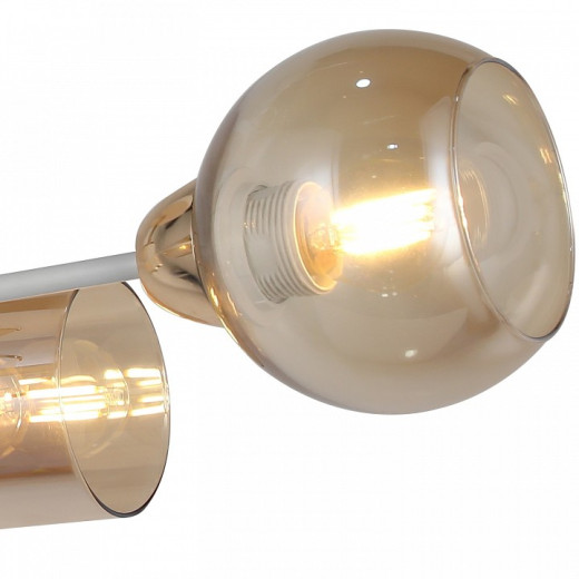 Люстра на штанге ILLUMICO  IL8243-4COU-79 WH GD