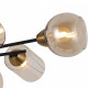 Люстра на штанге ILLUMICO  IL8243-6COU-79 BK GD