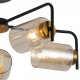 Люстра на штанге ILLUMICO  IL8248-5COU-79 BK GD