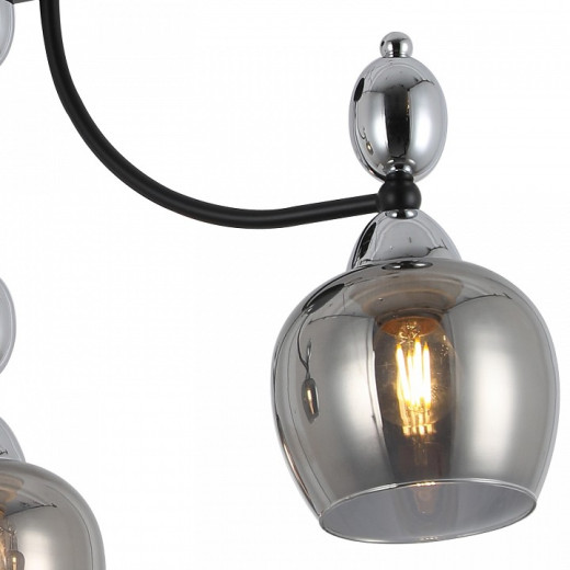 Потолочная люстра ILLUMICO  IL8258-3COU-79 BK CR