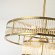 Люстра на штанге Imperiumloft RH Marais Round Chandelier D80 40,2668