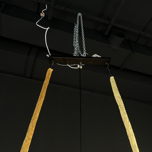 Подвесной светильник Imperiumloft Empire Black Rectangular Chandelier Crystal 40.2893