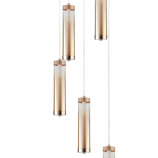 Подвесной светильник Indigo Rilucente 11061/5P Gold