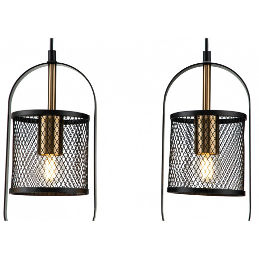 Подвесной светильник Indigo Via 10009/3P Black