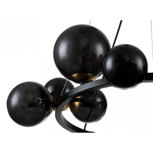 Подвесная люстра Indigo Molecola 11018/11P Black