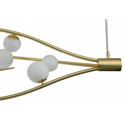 Подвесной светильник Indigo Flusso 11025/7P Gold
