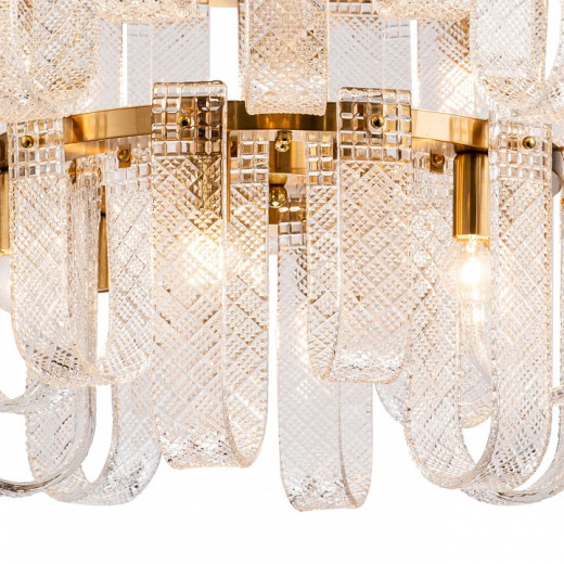 Подвесная люстра Indigo Brina 12027/18P Brass