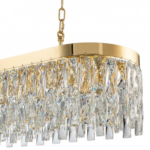 Подвесная люстра Indigo Anna 12029/10PL Gold