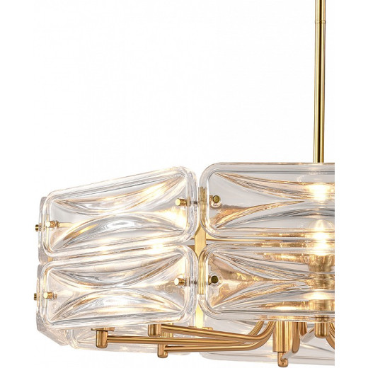 Светильник на штанге Indigo Zaffiro 12046/8P Brass