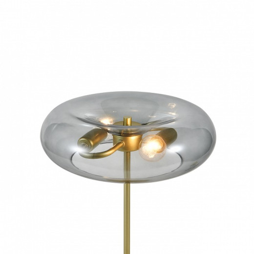 Настольная лампа декоративная Indigo Leggero 11062/2T Smoke