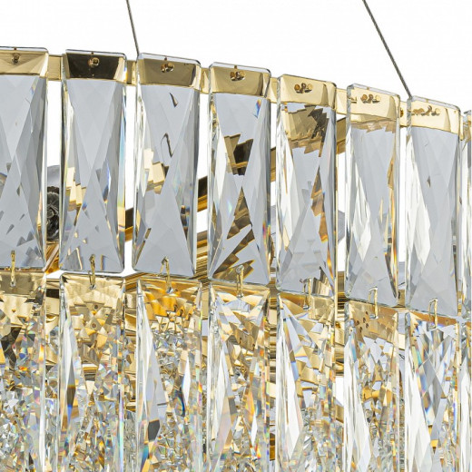 Подвесная люстра Indigo Vortice 12050/18P Gold