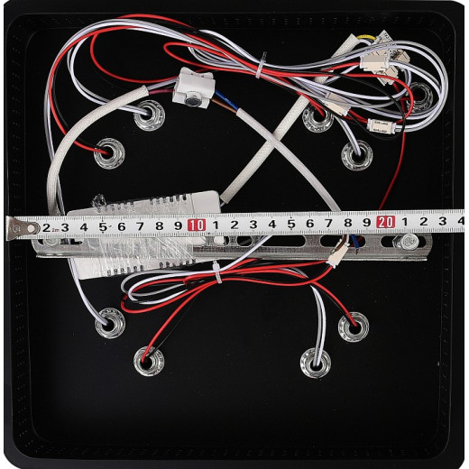 Потолочная люстра Natali Kovaltseva SPEKTR HIGH-TECH LED LAMPS 82022 BLACK