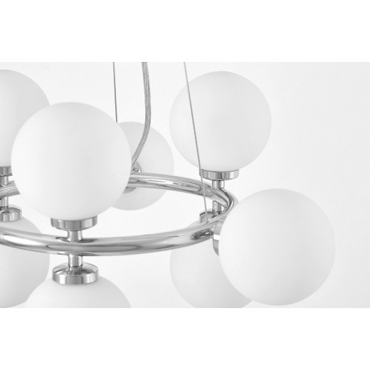 Подвесная люстра LUMINA DECO MARSIADA LDP 6033-9 CHR