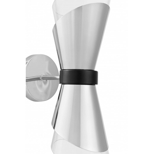 Бра LUMINA DECO Fabro LDW 7013-2 CHR+PR