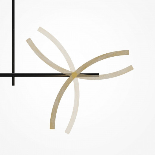 Светильник на штанге Maytoni Wabi MOD428PL-L20BK