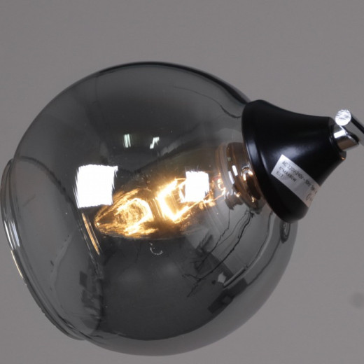 Люстра на штанге 02288-0.3-06 BK+CH