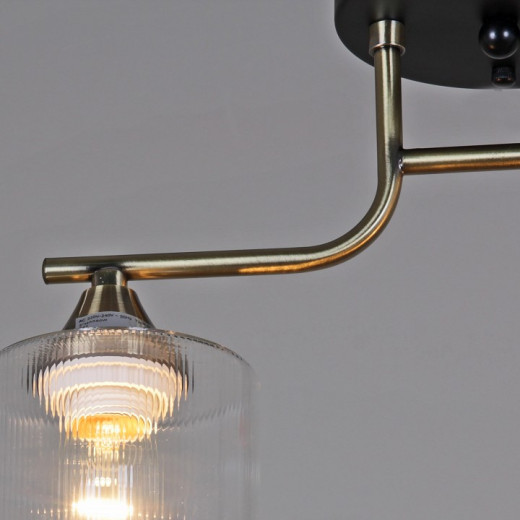 Светильник на штанге 02312-0.3-03 AB+BK