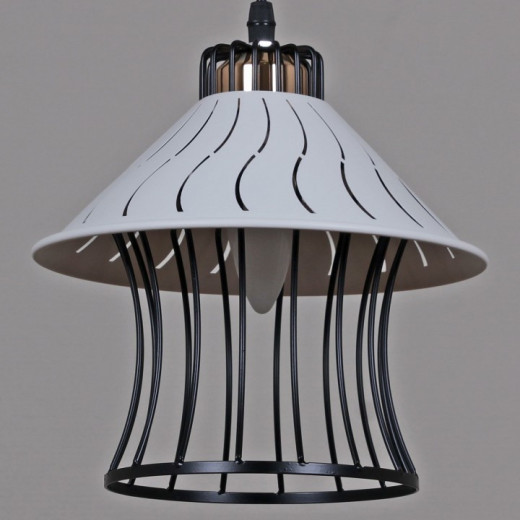 Подвесной светильник 02512-0.9-01 BK+WH
