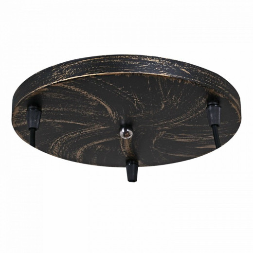 Подвесной светильник 03356-0.4-03 BK+GD