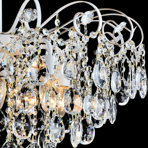 Люстра на штанге 04055-0.3-07 WH+GOLD PN