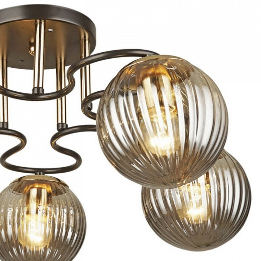 Люстра на штанге 04204-0.3-05 COFFEE+FGD