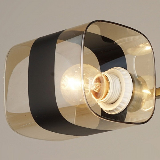 Люстра на штанге 04223-0.3-05 AB+BK