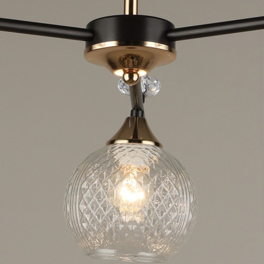 Люстра на штанге 04892-0.3-03 COFFEE+FGD