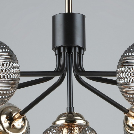 Люстра на штанге 05126-0.3-07 COFFEE+FGD