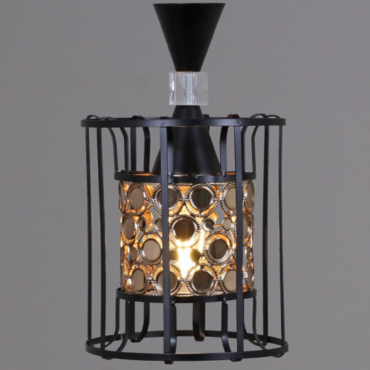 Подвесной светильник 05402-0.9-03 BK+GD