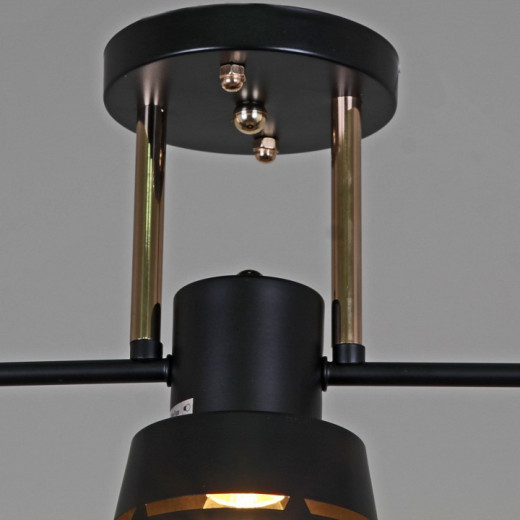 Светильник на штанге 06074-3.3-03 BK+FG