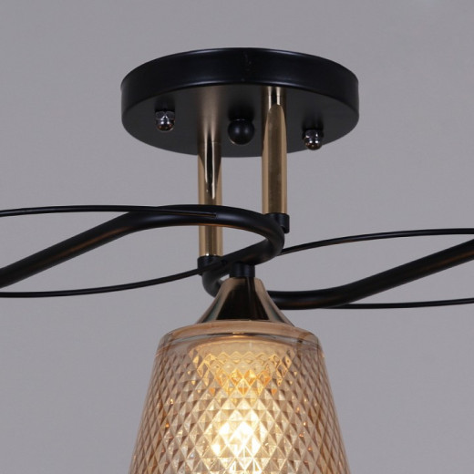 Светильник на штанге 06087-0.3-03 BK+FG