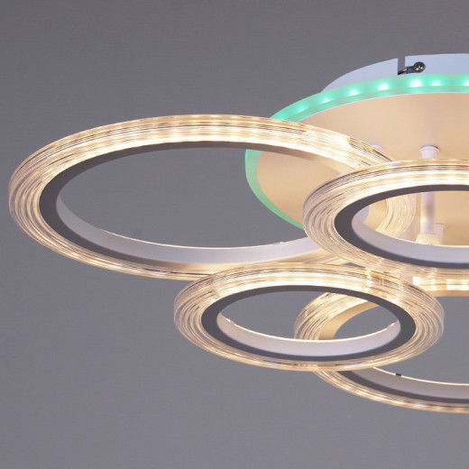 Потолочная люстра 09812-3.3-3+3A WH (RGB)