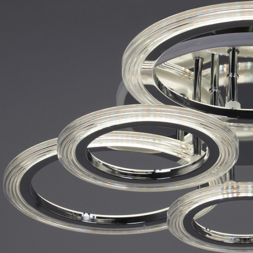 Потолочная люстра 09812-3.3-3+3D CR (RGB)