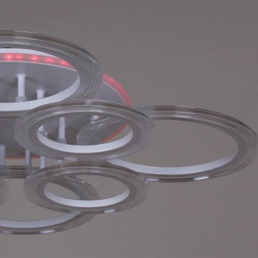 Потолочная люстра 09812 09812-3.3-4+4A WH (RGB)