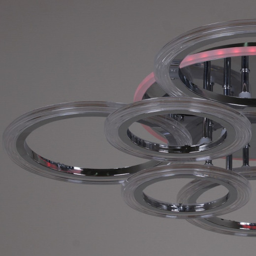 Потолочная люстра 09812 09812-3.3-4+4D CR (RGB)