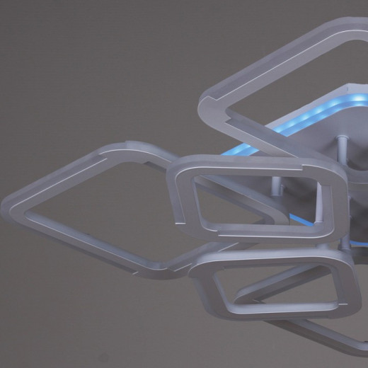 Потолочная люстра 09821-3.3-4+4 WH (RGB)