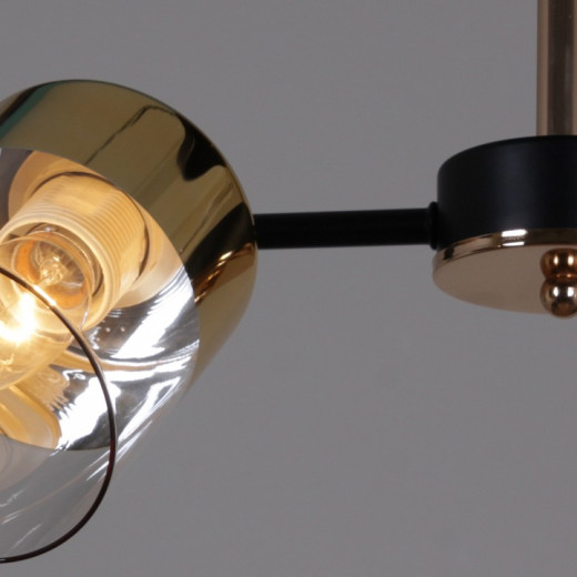 Люстра на штанге 11555-0.3-04 BK+FGD