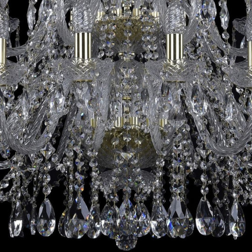Подвесная люстра Bohemia Art Classic 11.12 11.12.16+8+4.300.3d.XL-132.Gd.Sp