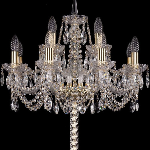 Торшер Bohemia Art Classic 11.11 13.11.8+4.195.P.h-165.Gd.Sp