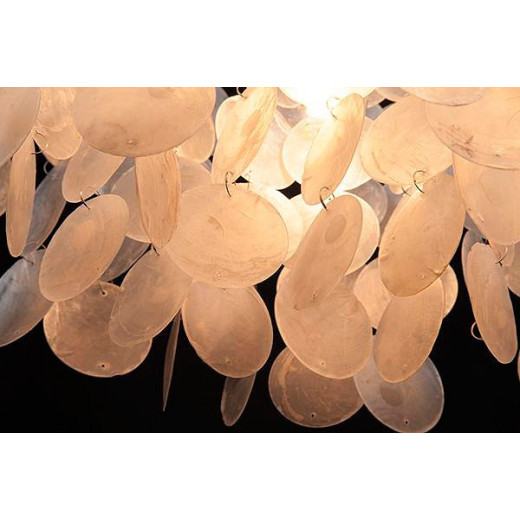 Подвесная люстра Eurosvet Sandra 60005/3 хром/перламутр