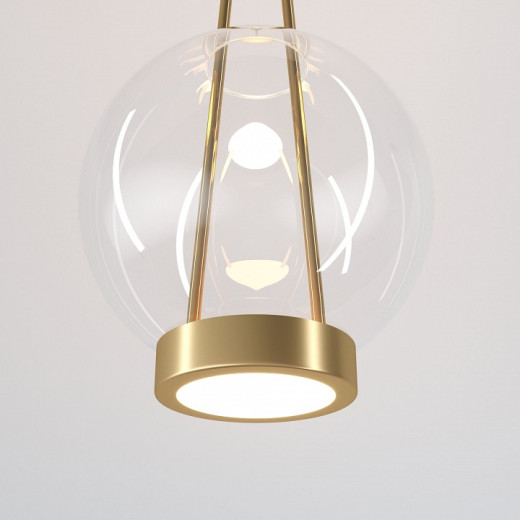 Подвесной светильник Eurosvet Frasco 50267/1 LED латунь