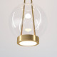 Подвесной светильник Eurosvet Frasco 50267/1 LED латунь
