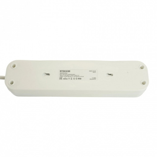 Удлинитель с выключателем Stekker Home 50136
