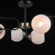 Люстра на штанге ILLUMICO  IL0249-6CSQ-79 BK AB